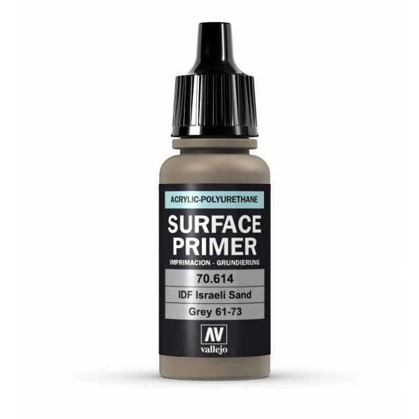 Vallejo Polyurethane - Primer IDF Israeli Sand Grey 61-7 FS30372 17ml