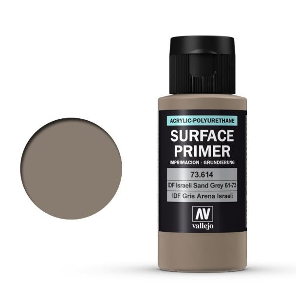 Vallejo Polyurethane - Primer IDF Israeli Sand Grey 61-73 FS30372 60ml