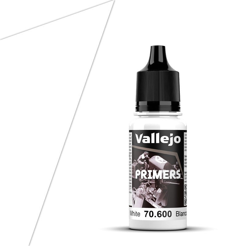 Vallejo Polyurethane Primer White (18ml)