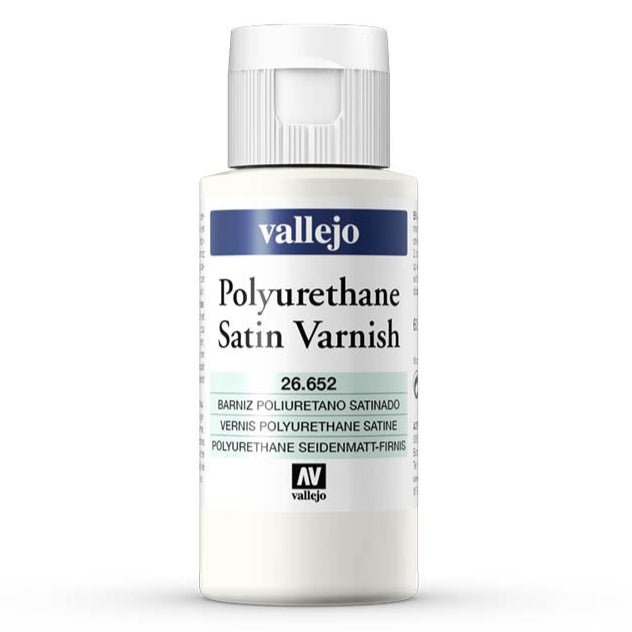 Vallejo Polyurethane - Varnish Satin 200ml