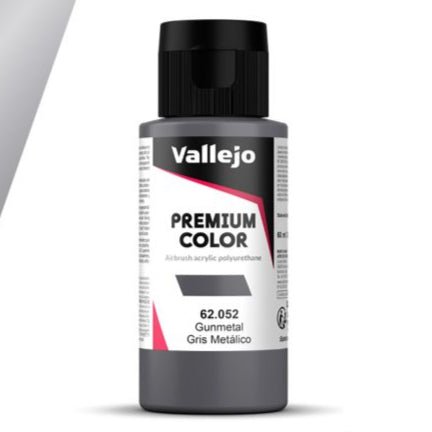 Vallejo Premium Color 60ml - Gunmetal