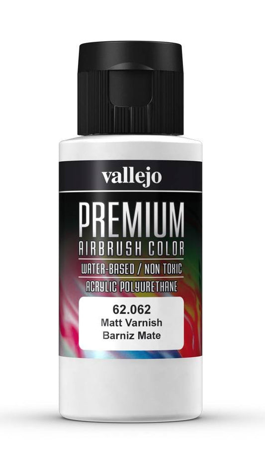Vallejo Premium Color 60ml – Matt Varnish
