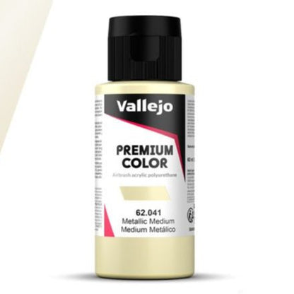 Vallejo Premium Color 60ml - Metallic Medium