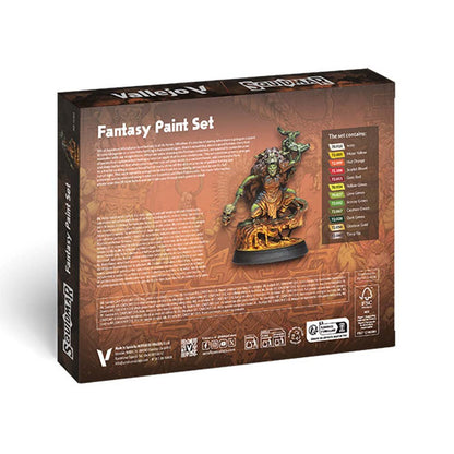 Vallejo Squidmar Fantasy Paint Set (x12)