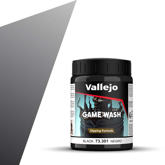 Vallejo Wash - Black 200 ml