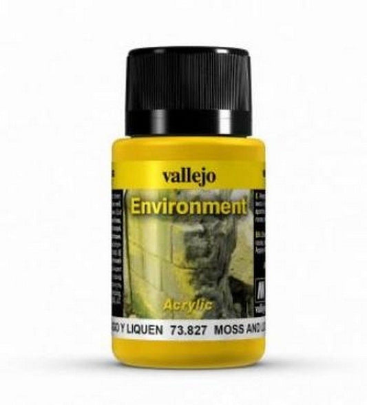 Vallejo Weathering Effects 40ml - Moss and Lichen Effect