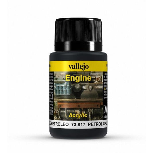 Vallejo Weathering Effects 40ml - Petrol Spills