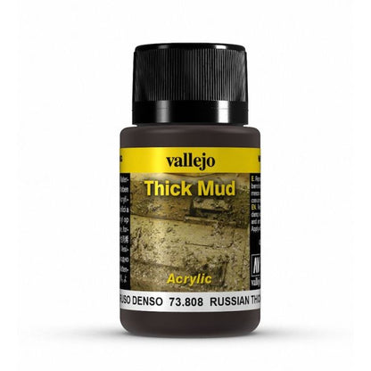 Vallejo Weathering Effects 40ml - Russian Thick Mud