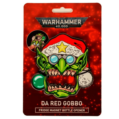 Warhammer 40,000: Da Red Gobbo Fridge Magnet Bottle Opener
