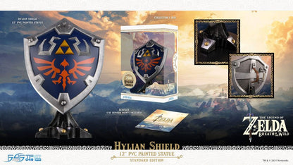 Zelda Breath of the Wild Statue Hylian Shield Standard Edition 29cm